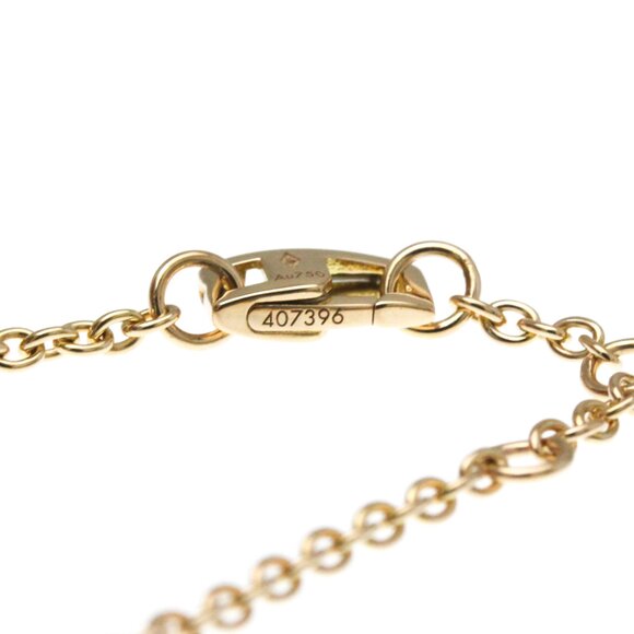 LOUIS VUITTON Gold Pearl Charm Bracelet - Picture 9 of 11